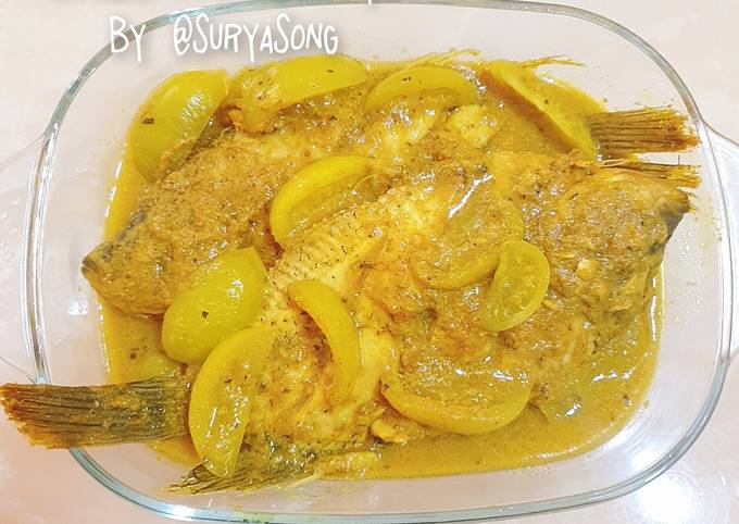 Gurame Pindang Kunyit (resep utk anak)