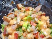 Gambar caesar salad buah