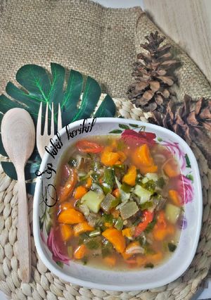Foto resep 21.Sop kikil kerikil