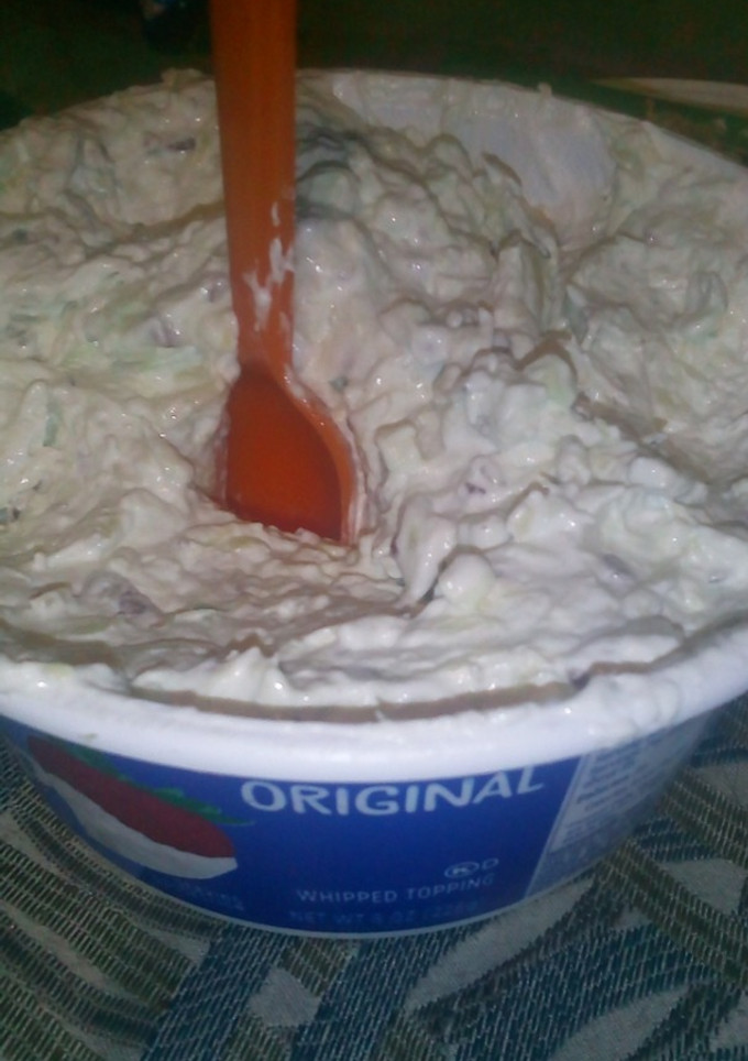 Una foto de Ensalada navideña