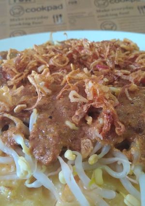 Foto resep Tahu telor bumbu kacang