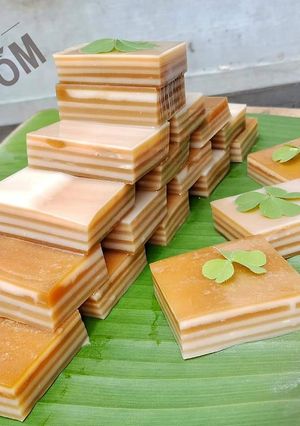 Hình của món Rau câu sữa - milo.