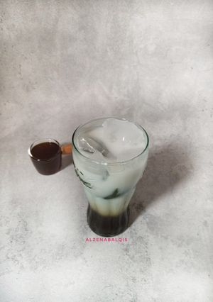 Foto resep 494. Es Cincau Krimer Gula Merah