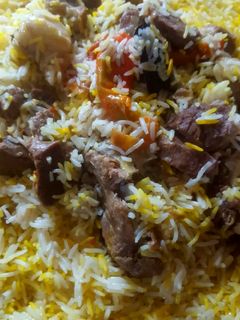 صورة لوصفة كابلي رز ولحـم