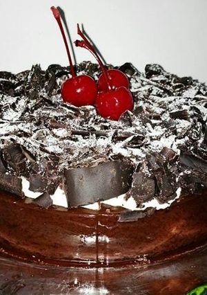 Foto resep Puding Black Forest