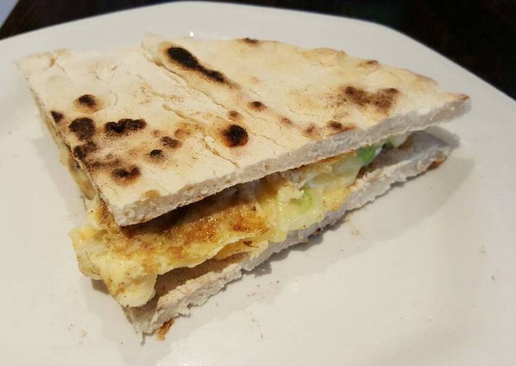 Recipe of Speedy Omelette sandwich