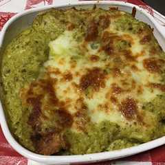 Una foto de Enchiladas suizas tipo keto