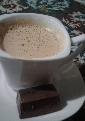 صورة لوصفة نسكافيه بالحليب