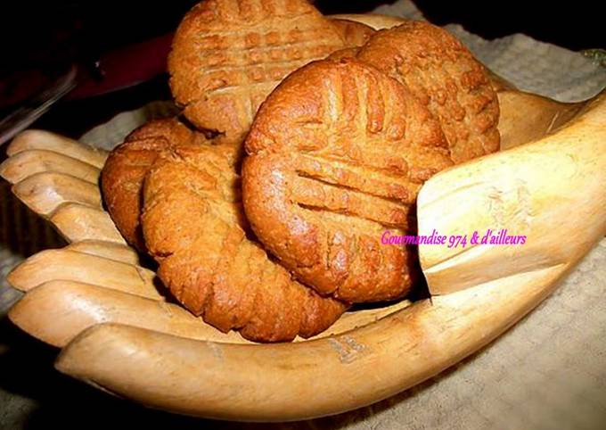 Biscuit croquant au beurre d'arachide