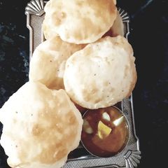 A picture of Luchi puri.