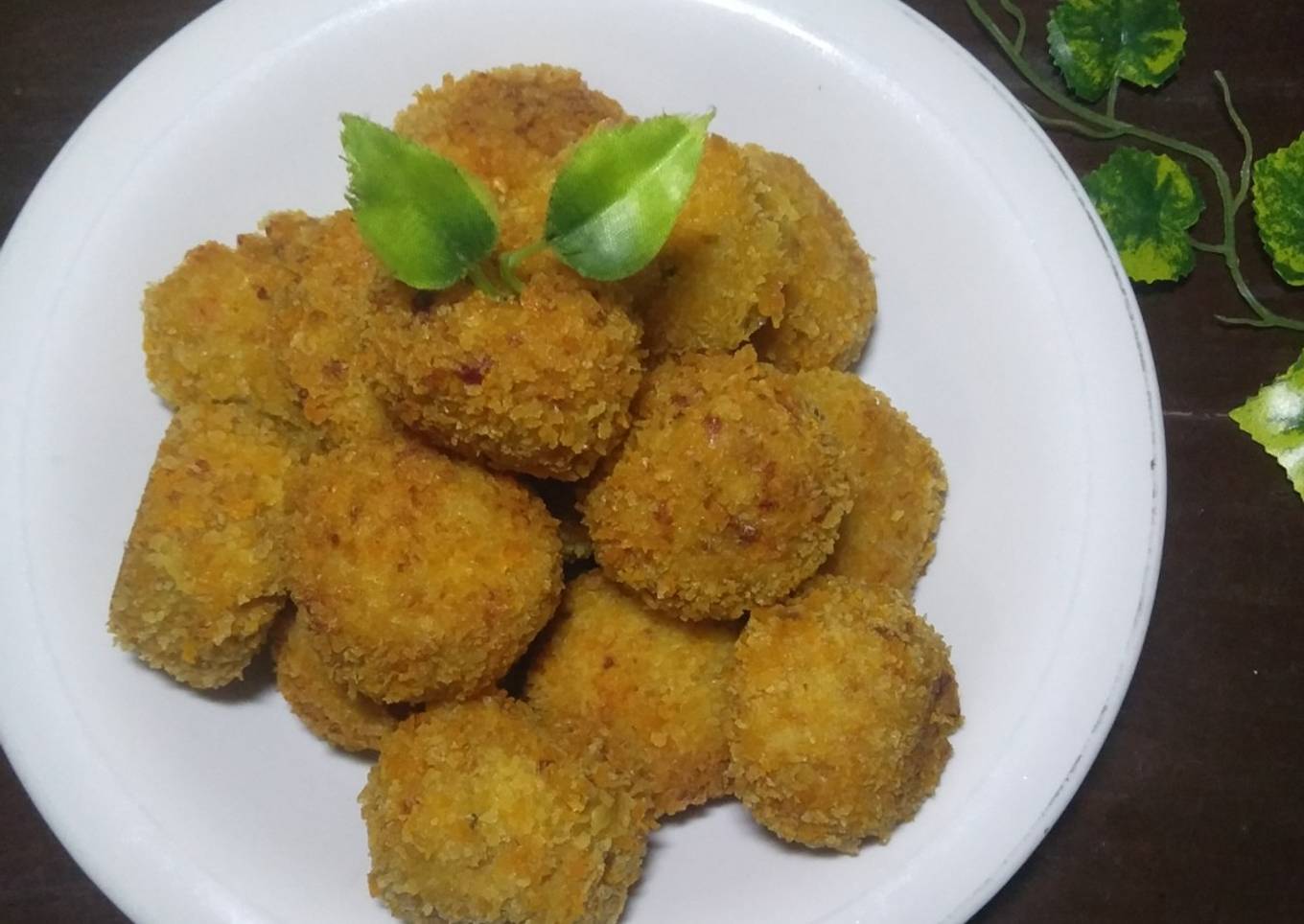 Bola nasi oncom