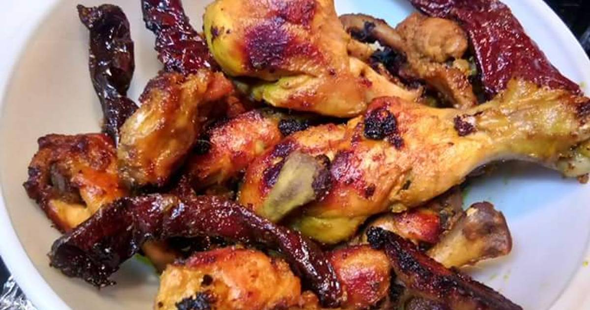Chicken leg roast Recipe by Monisha Nair Cookpad