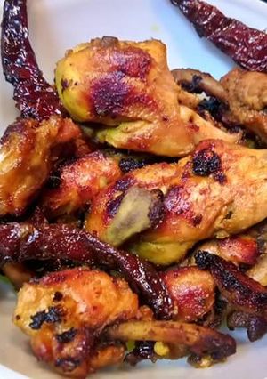 A picture of Chicken leg roast.