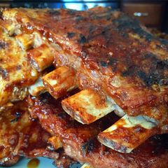 A picture of American Mutt BBQ Sauce.