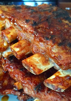 A picture of American Mutt BBQ Sauce.