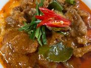A picture of red chili paste