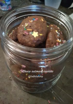 Foto resep Choco Oatmeal Cookies