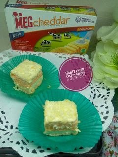 Foto resep Fruity Layer Cake #ketopad #kisahkasihcookpad