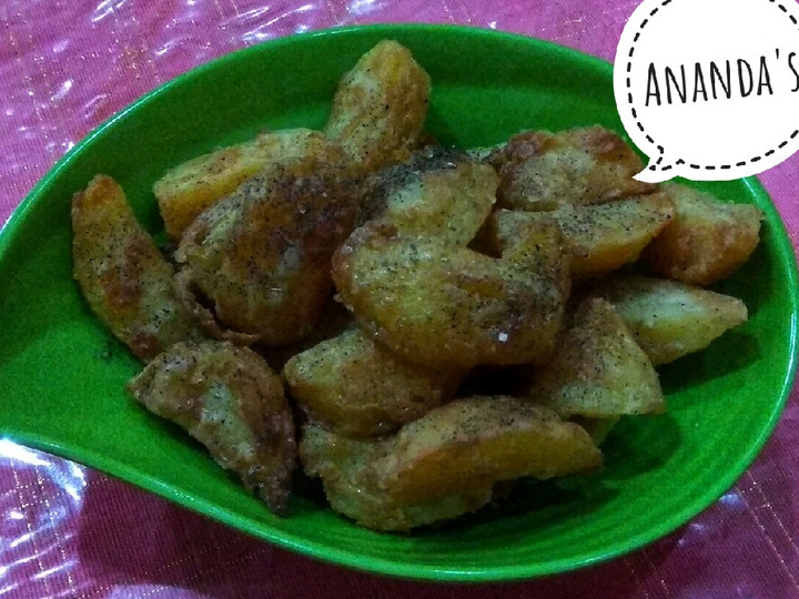 Resep Simple Potato Wedges, Lezat