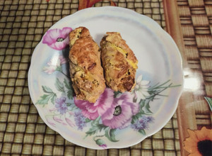 Фото Рулетики из индюшки с овощами и грибами.