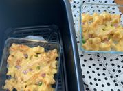 Une photo de gratin de gnocchi à la crème