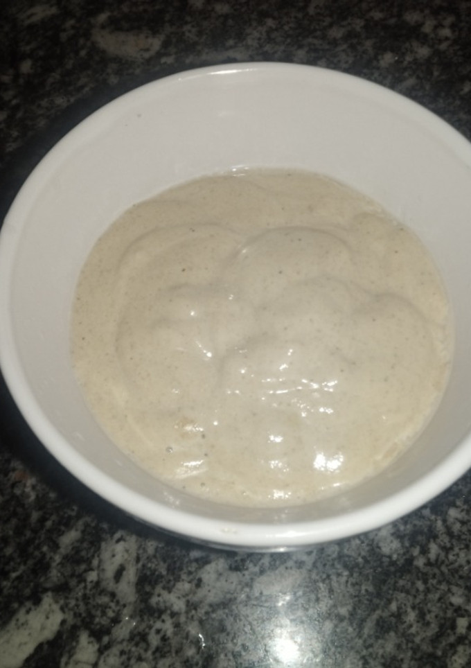 Una foto de Salsa de setas
