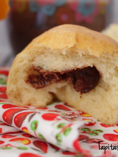 Una foto de Bollitos preñaos de chococlate