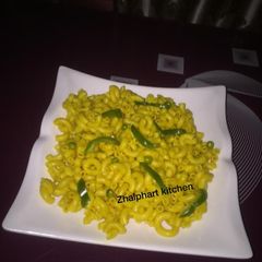 A picture of Turmeric pasta#Zoo.