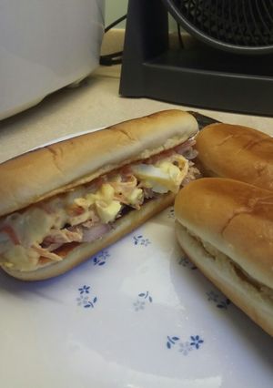Foto resep Tuna Egg Sandwich
