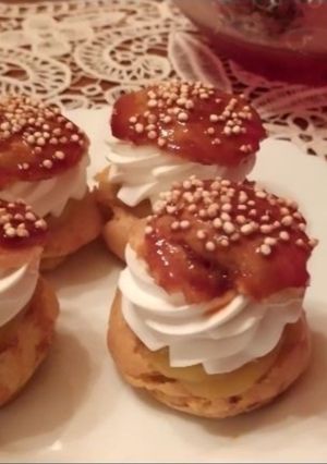 Gluténmentes Tejszínes képviselőfánk recept fotója