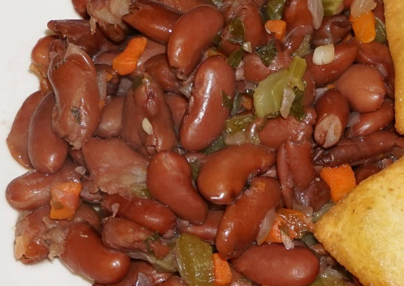 POROTOS RIÑONES ROJOS GUISADOS. JON STYLE