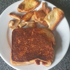 A picture of Cheese Sausage Eggy Bread.