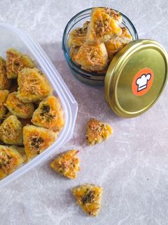 Foto resep Garlic cheese cookies