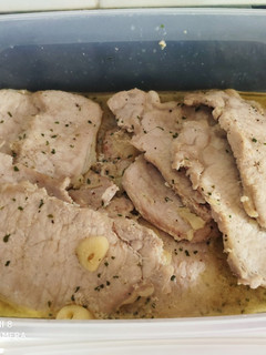 Una foto de Filetes de lomo al ron