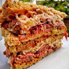 A picture of The Ultimate Roast Beef Deli Sandwich.