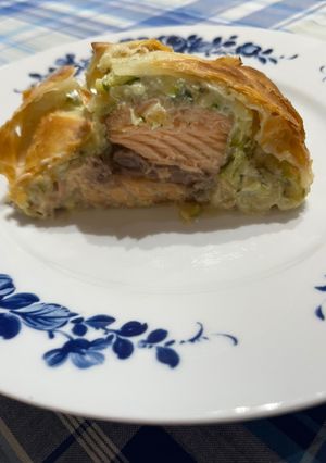 Foto di Salmone in crosta