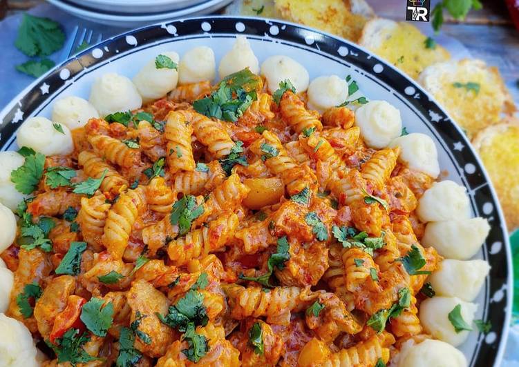 Recipe of Speedy Chicken pasta #braaifordad