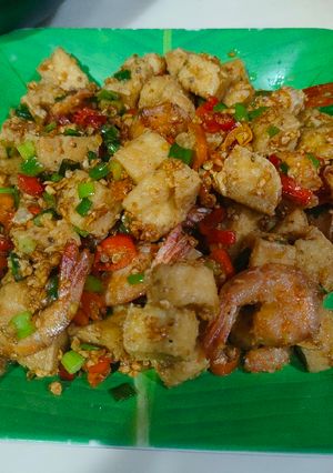 Foto resep Udang Tahu Cabe Garam