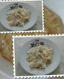 Ravioles con salsa de verdeo