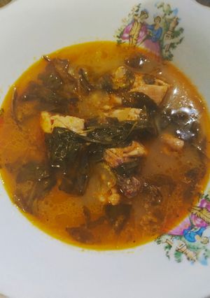Foto resep Ayam Garang Asem Kemangi