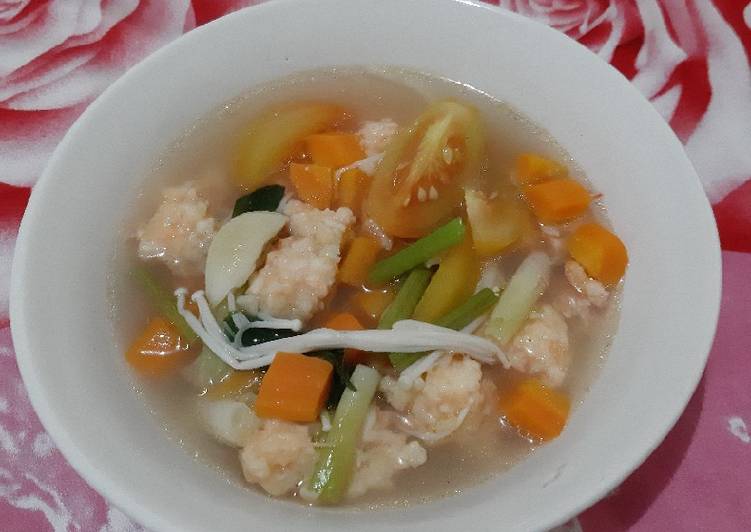 Resep Sup Bola Udang, Enak