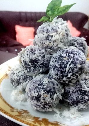 Foto resep Klepon ubi ungu