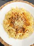 Fusilli Bolognese