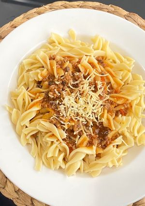 Foto resep Fusilli Bolognese