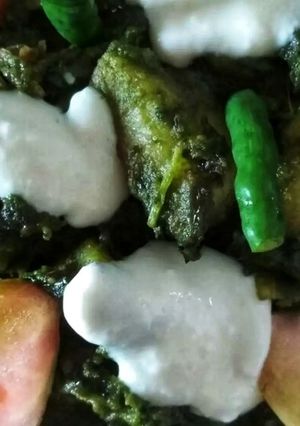 দহি মেথি পালক (dahi methi palak recipe in Bengali) রেসিপির প্রধান ছবি