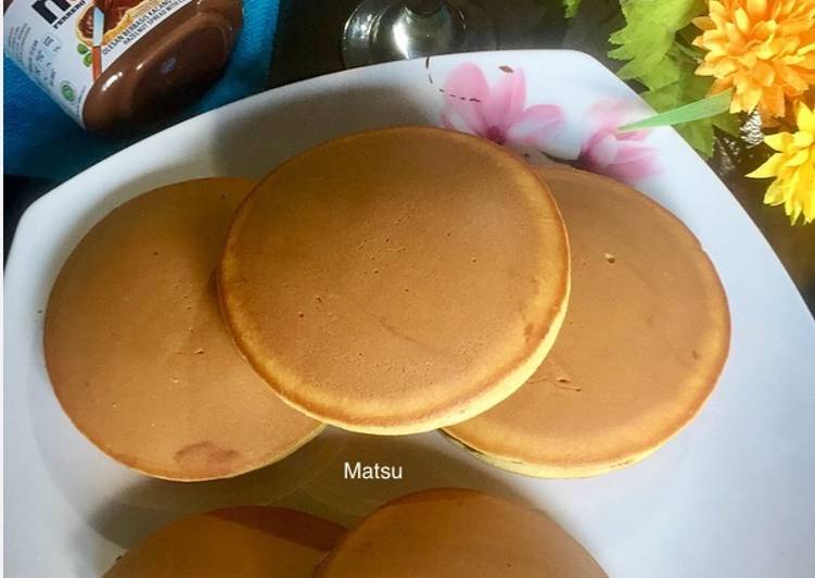 Langkah Mudah untuk Membuat 63. 🍷Japanese Pancake a.k.a Dorayaki🍷 yang Lezat Sekali