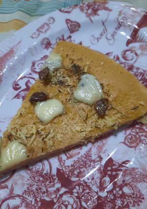 Una foto de Pizza licuada, sin amasar (tipo focaccia)