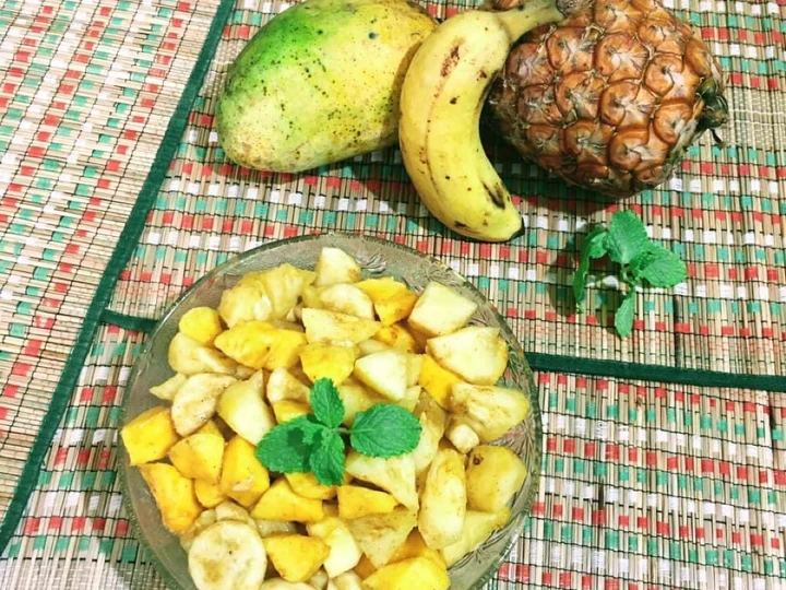 Easy Steps Make Recipes Fruit Salad / Chaat the So Delicious Perfect.