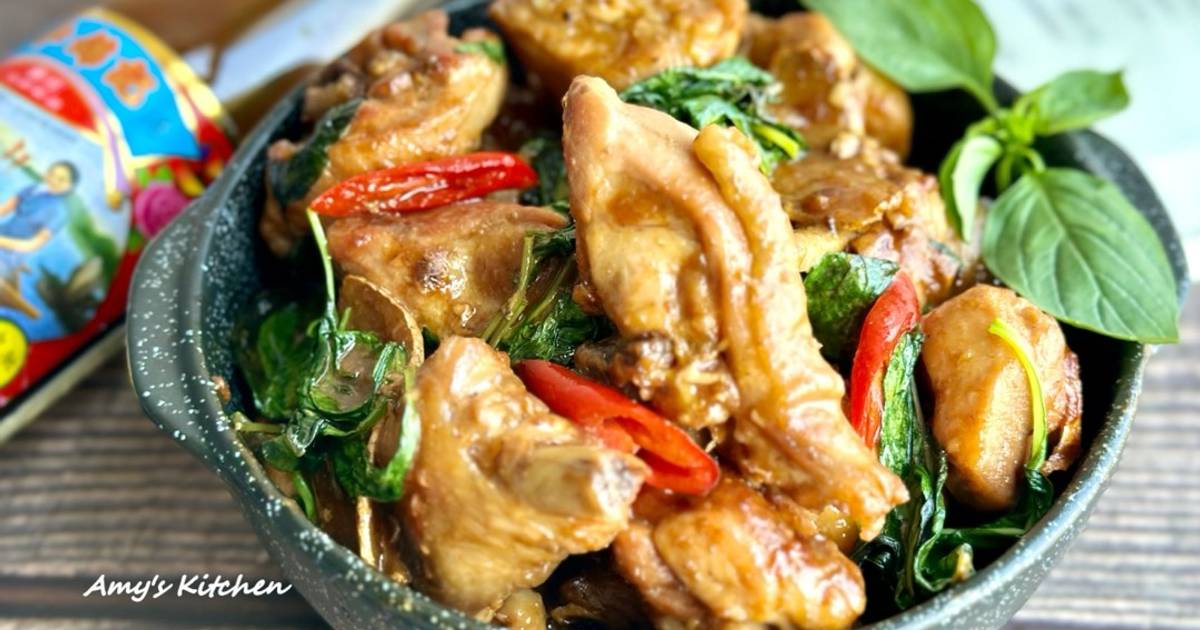 【三杯雞食譜】簡單家常做法 超下飯料理！