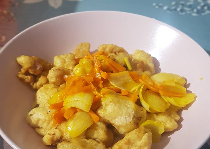 Ayam Saus Lemon (dengan nutrisari)